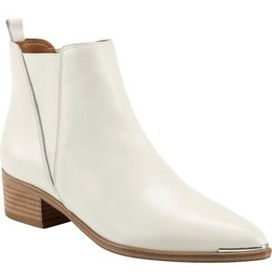 Marc Fisher LTD Yale Chelsea Boot - Chic Cream Leather
